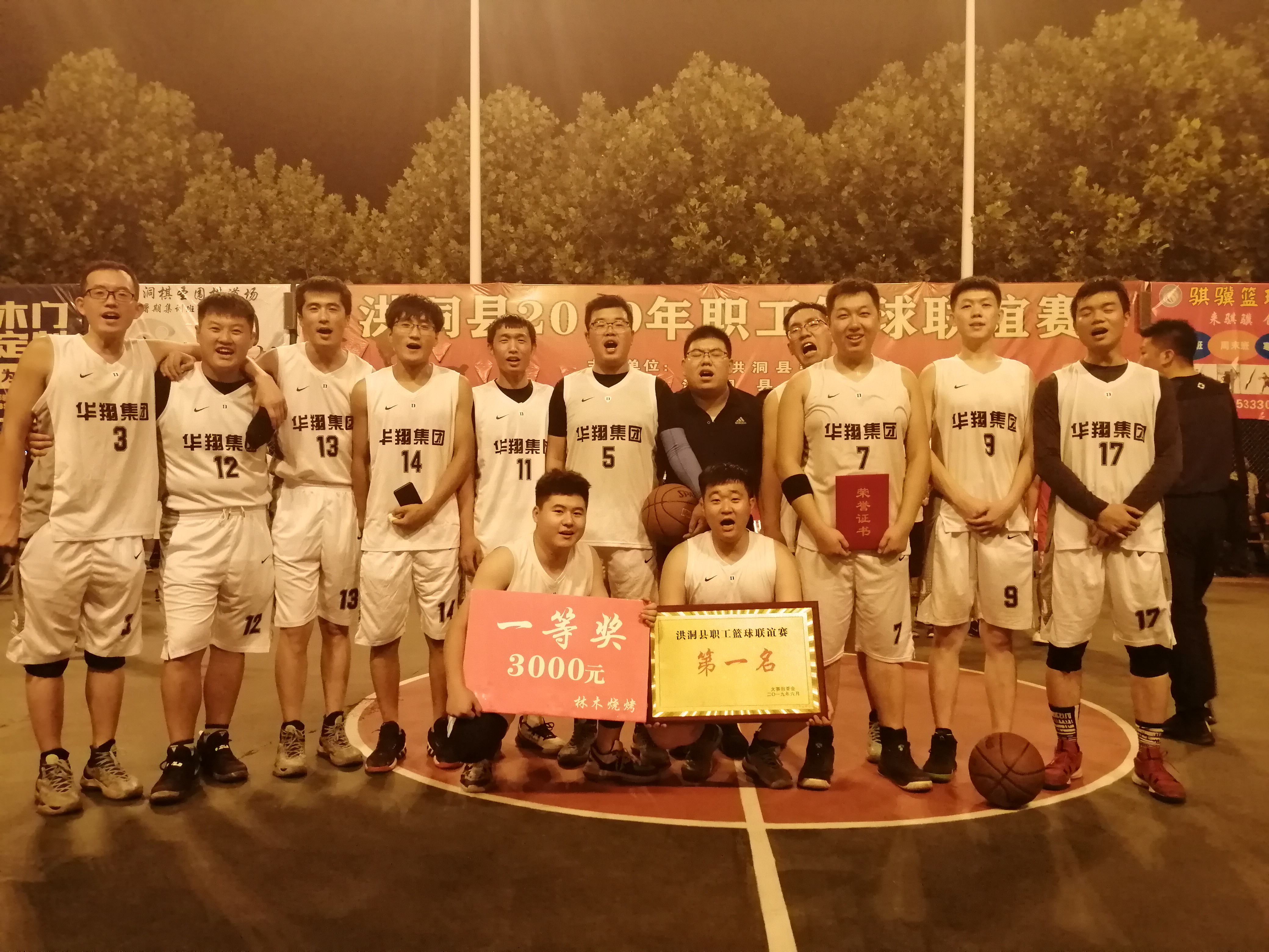 團結一心、頑強拼搏、堅持不懈、勇爭第一   —記2019年洪洞縣職工籃球聯誼奪冠賽